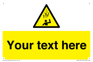 Custom Falling Ice sign